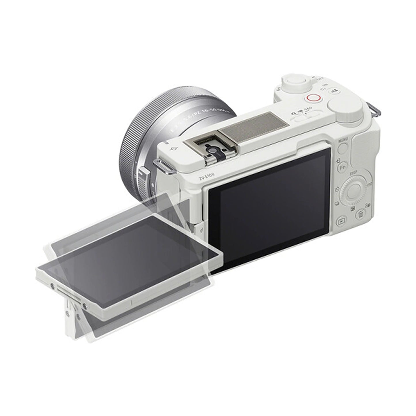 Sony ZV-E10 II Mirrorless Camera with 16-50mm II and 55-210mm Lens (ZV-E10M2X) (White)