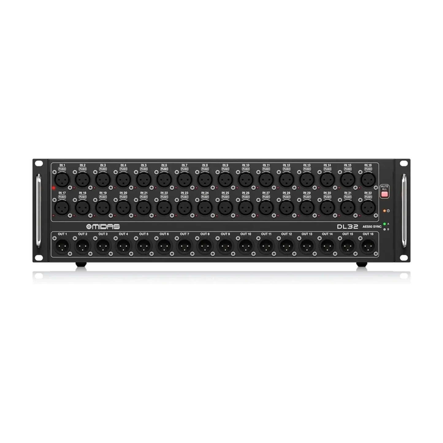 Midas DL32 32-Input 16-Output Stage Box Digital Snake