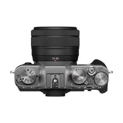 Fujifilm X-T30 II Kit with 15-45mm (Silver) (Black Lens)