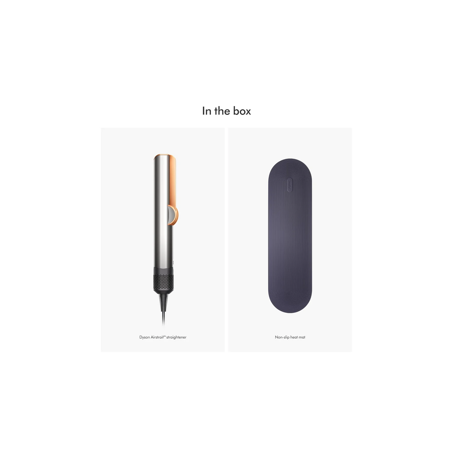 Dyson Airstrait straightener (Nickel/Copper)