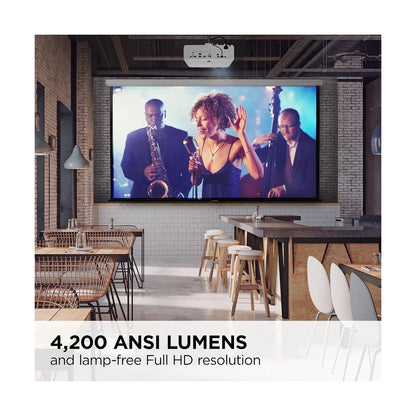 ViewSonic LS710HD 1080p Short Throw Laser Projector 4200 Lumens