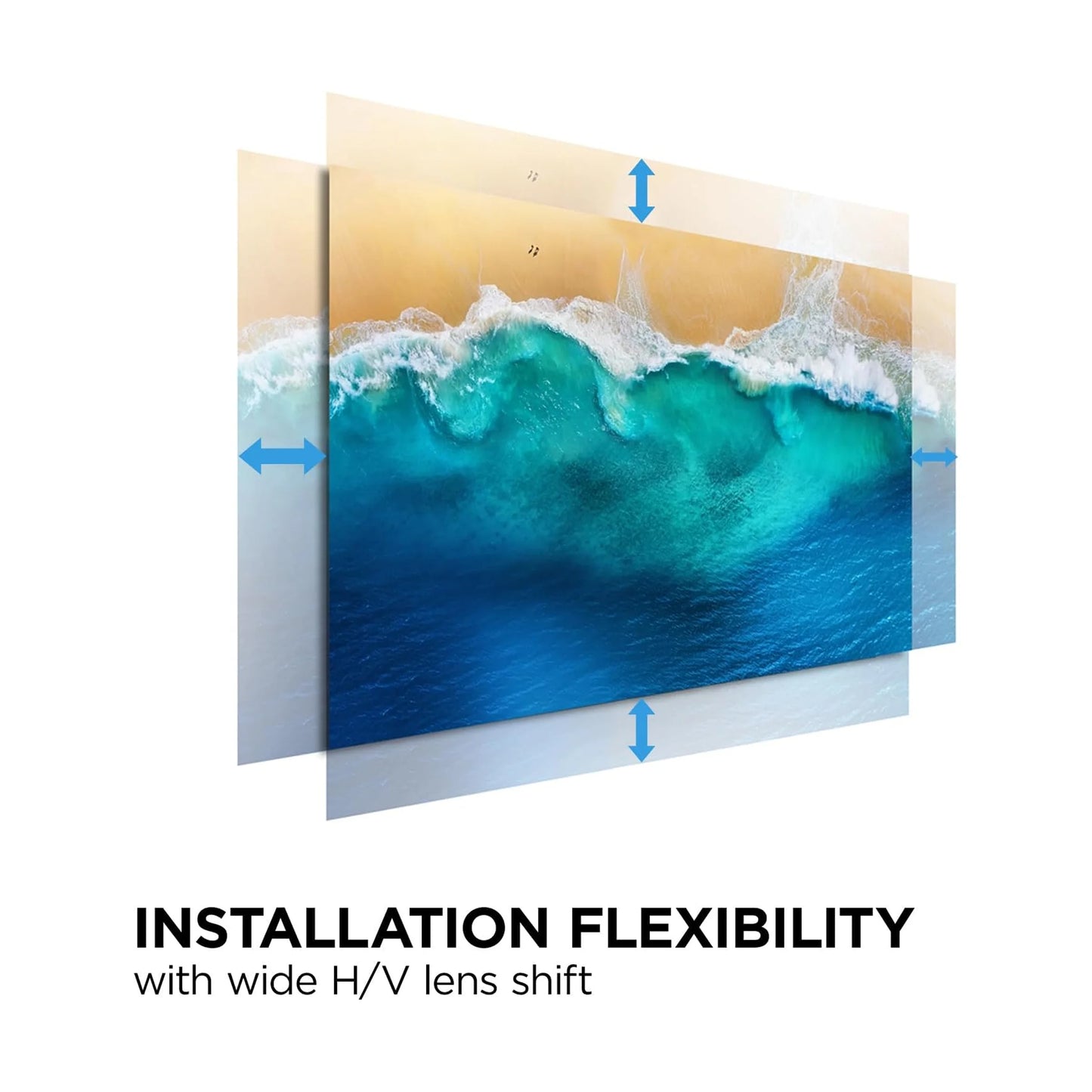 ViewSonic LS710HD 1080p Short Throw Laser Projector 4200 Lumens