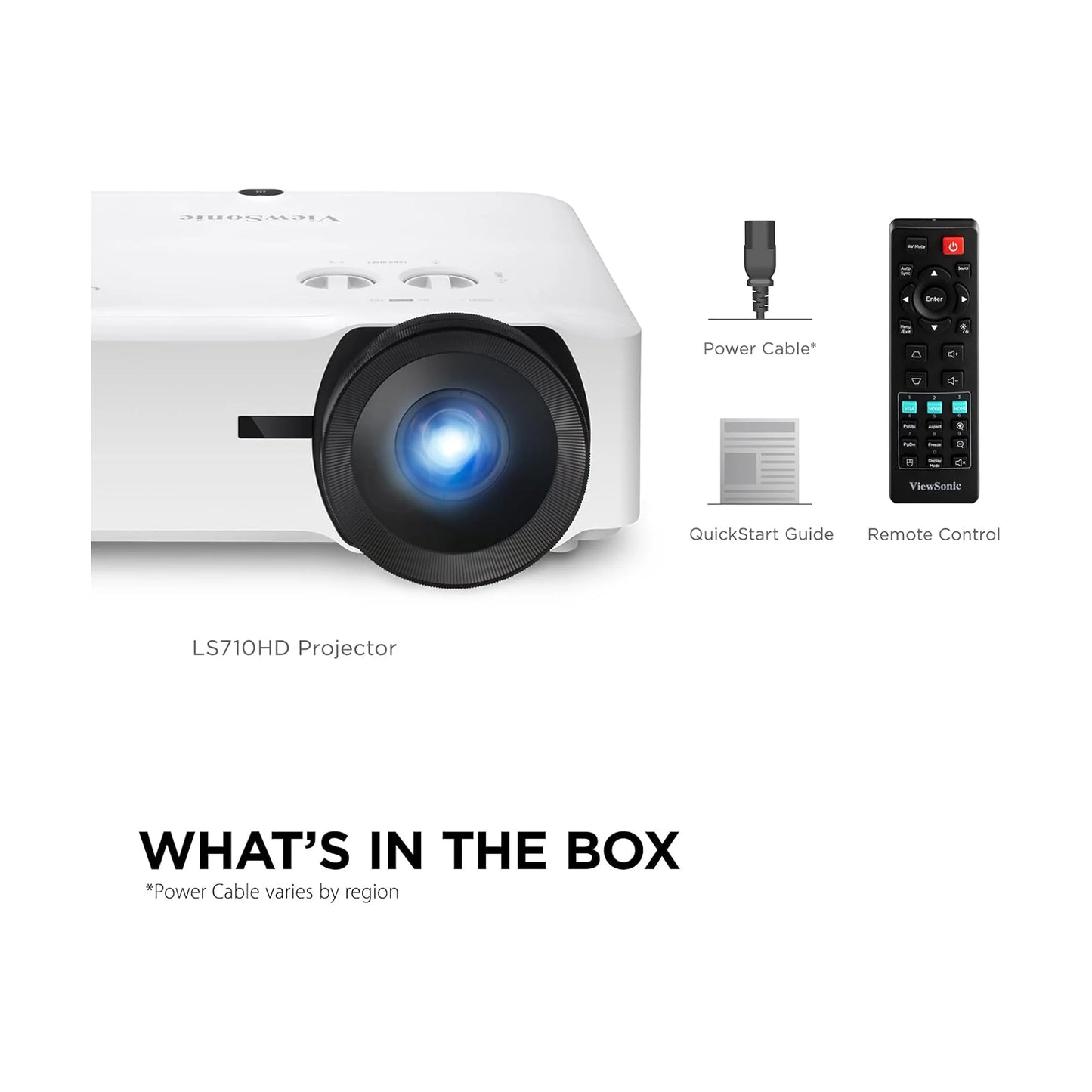 ViewSonic LS710HD 1080p Short Throw Laser Projector 4200 Lumens
