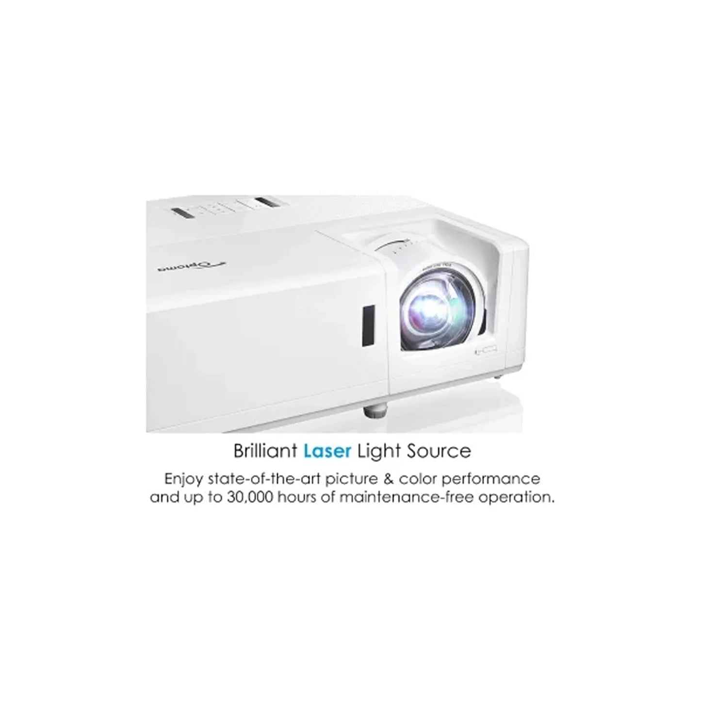 Optoma GT1090HDRx Short Throw Laser Projector | 4K HDR Input & Bright 4,500 Lumens
