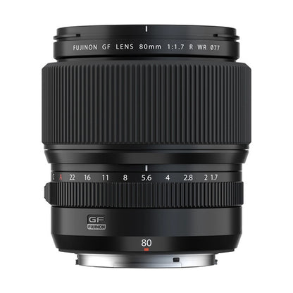 Fujifilm GF 80mm f/1.7 R WR Lens