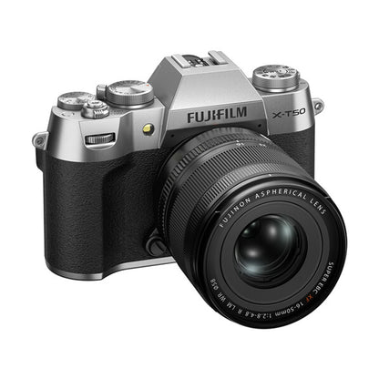 Fujifilm X-T50 Mirrorless Camera with XF 16-50mm F/2.8-4.8 Lens (Silver)