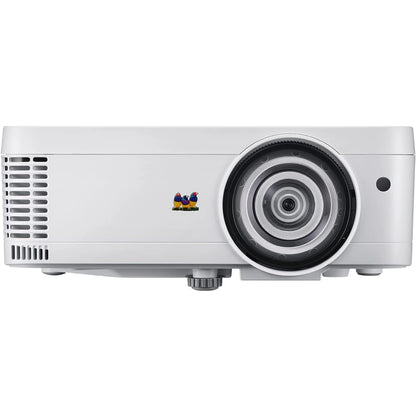 ViewSonic PS501W 3400 ANSI Lumens WXGA Short Throw Projector with HDMI, USB & VGA – Business, Education & Home Office