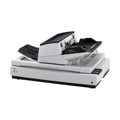 Fujitsu fi-7700 Production Scanner | 600 dpi | 100 ppm | 200 ipm Duplex | 300-Sheet ADF + Flatbed | PA03740-B005