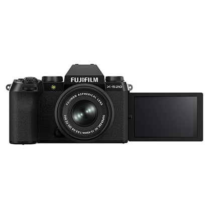 Fujifilm X-S20 Mirrorless Digital Camera with XC15-45mm Lens