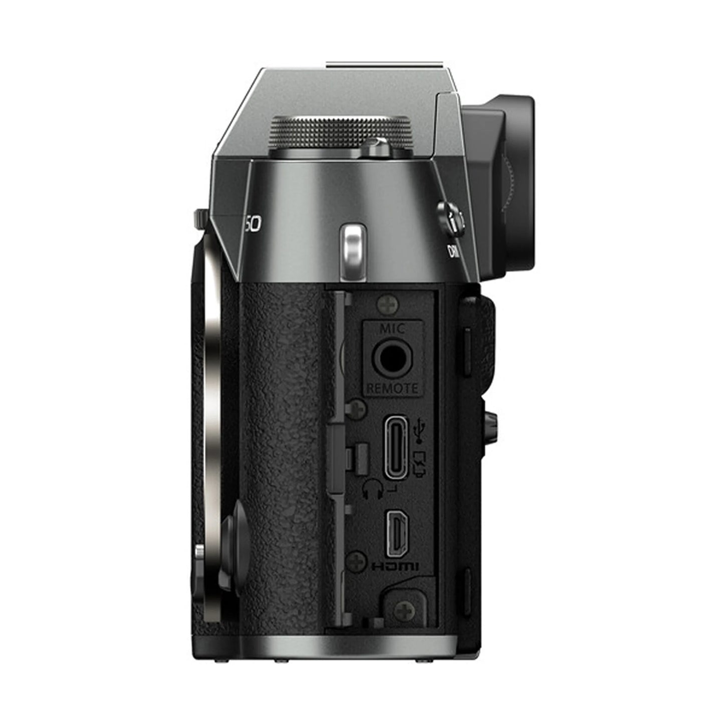 Fujifilm X-T50 Mirrorless Camera with XC 15-45mm F/3.5-5.6 Lens (Charcoal Silver)