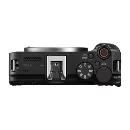 Canon EOS R50 V Kit with (RF-S 14-30mm f/4.5-6.3 IS STM PZ Lens) (Black)