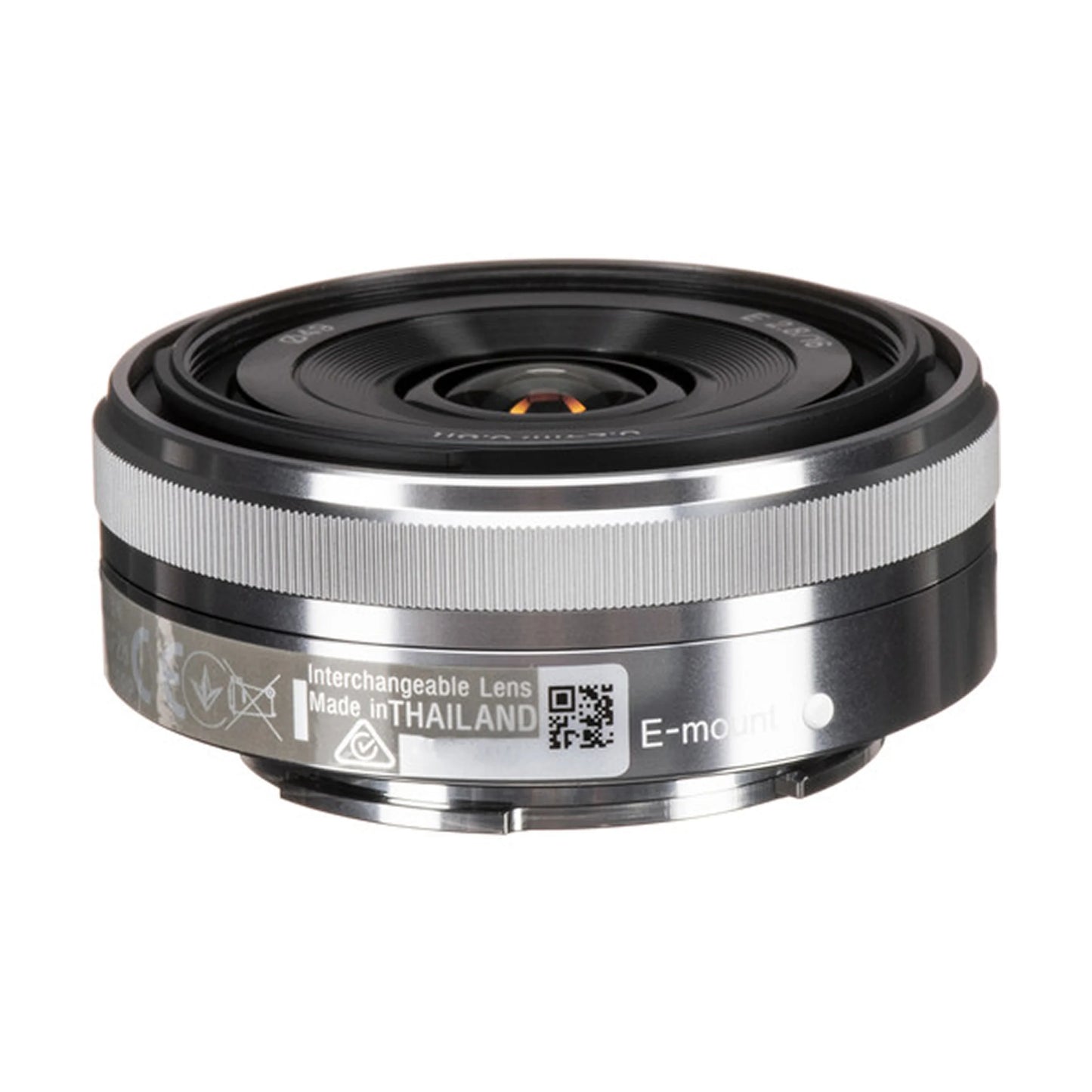 Sony E 16mm F2.8 (SEL16F28, Silver)