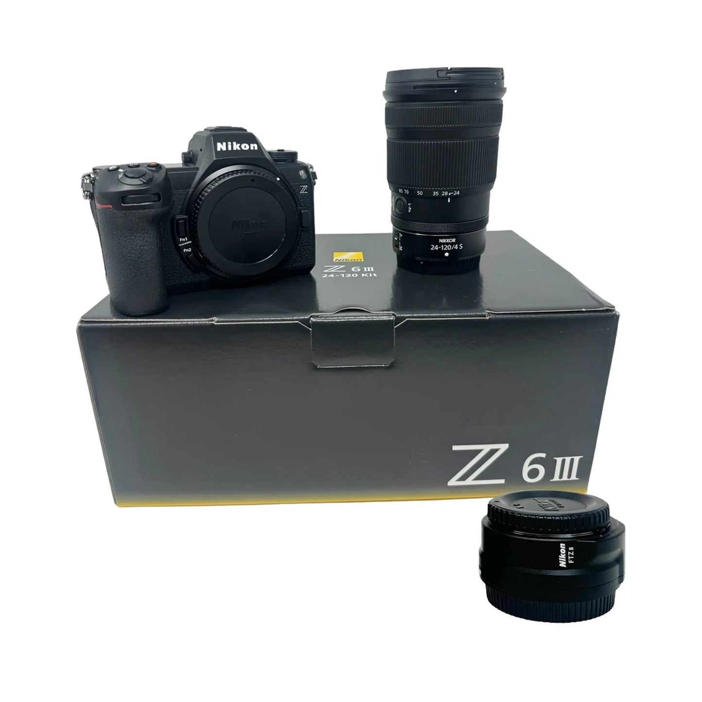 Nikon Z6 III + Z 24-120mm f/4 S + FTZ II + EN-EL15C