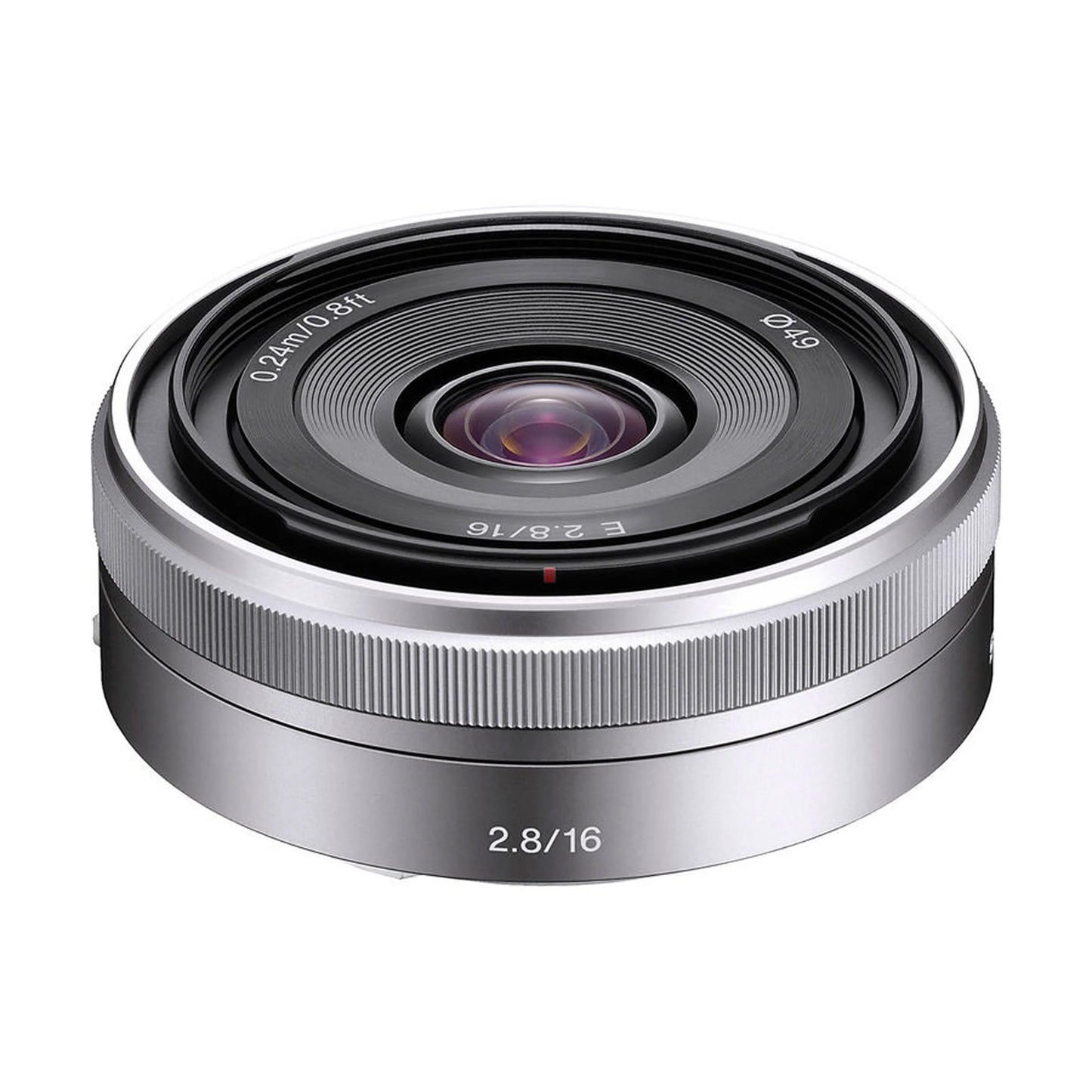 Sony E 16mm F2.8 (SEL16F28, Silver)
