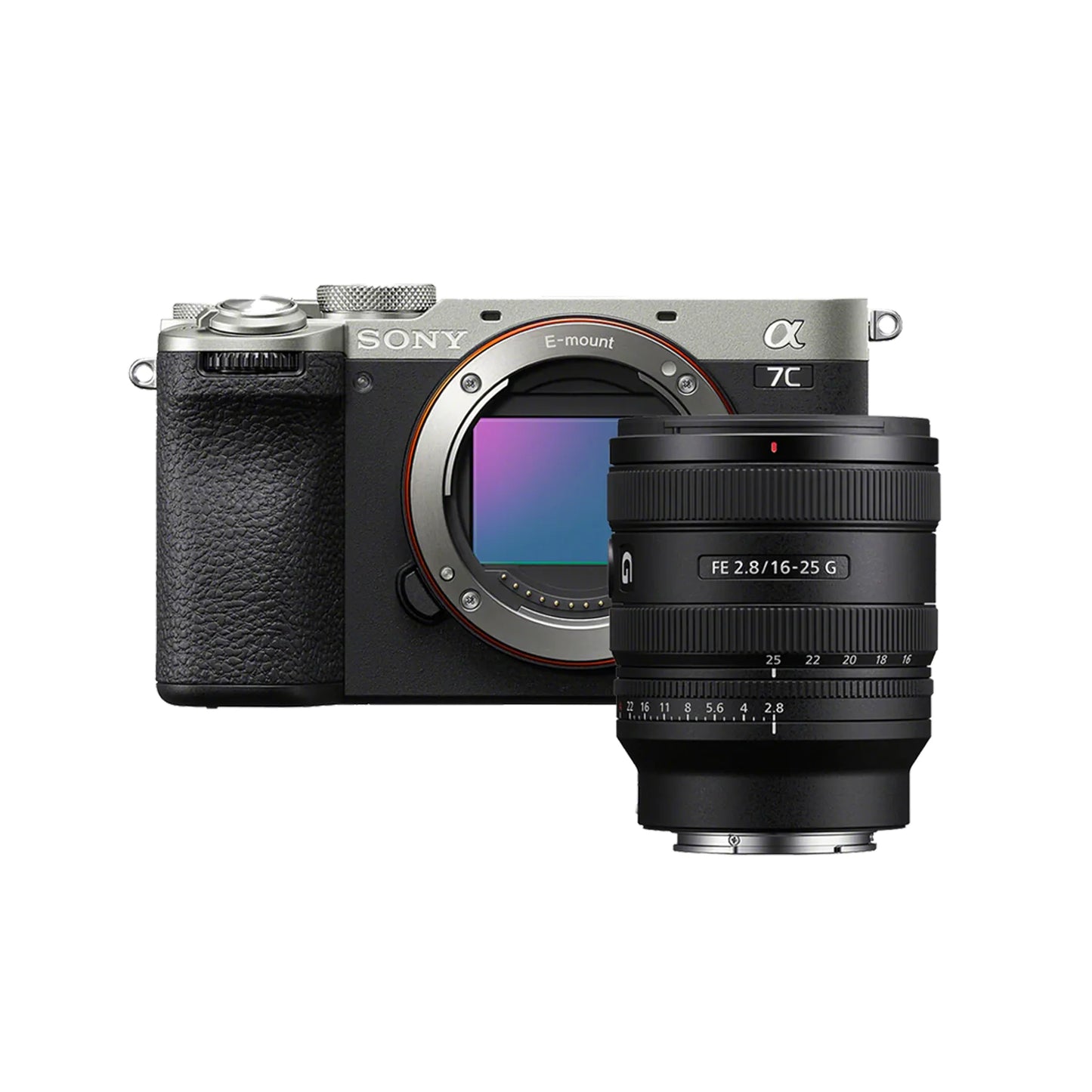 Sony A7C II Body (ILCE-7CM2) (Silver) + FE 16-25 F2.8 G (SEL1625G)