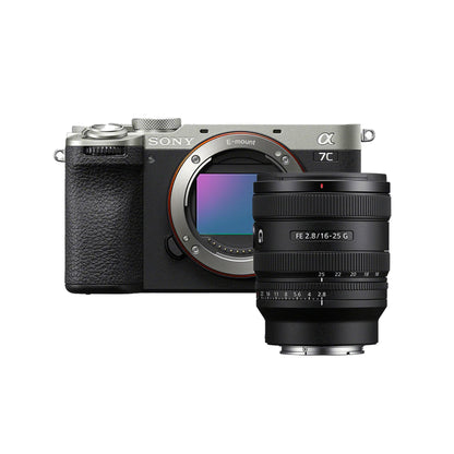 Sony A7C II Body (ILCE-7CM2) (Silver) + FE 16-25 F2.8 G (SEL1625G)