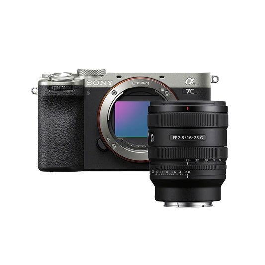 Sony A7C II Body (ILCE-7CM2) (Silver) + FE 16-25 F2.8 G (SEL1625G)