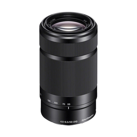 Sony E 55-210mm F4.5-6.3 OSS (SEL55210, Retail Packing, Black)