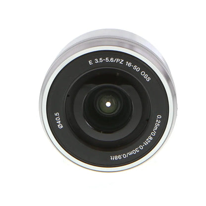 Sony E PZ 16-50mm F3.5-5.6 OSS (SELP1650, Silver, No Packing)
