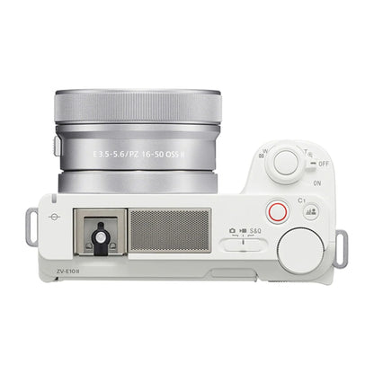 Sony ZV-E10 II Mirrorless Camera with 16-50mm II Lens (ZV-E10M2K) (White)