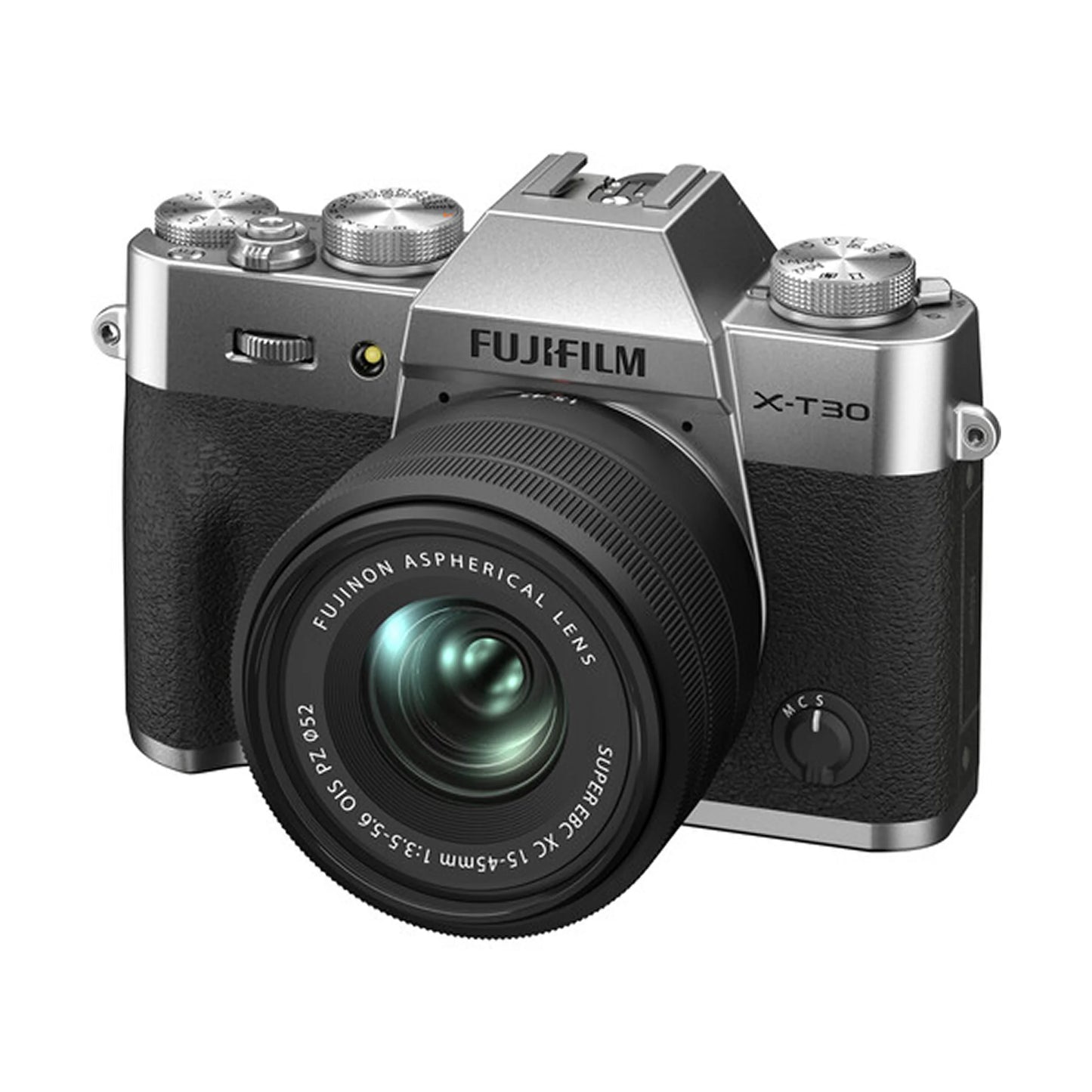 Fujifilm X-T30 II Kit with 15-45mm (Silver) (Black Lens)