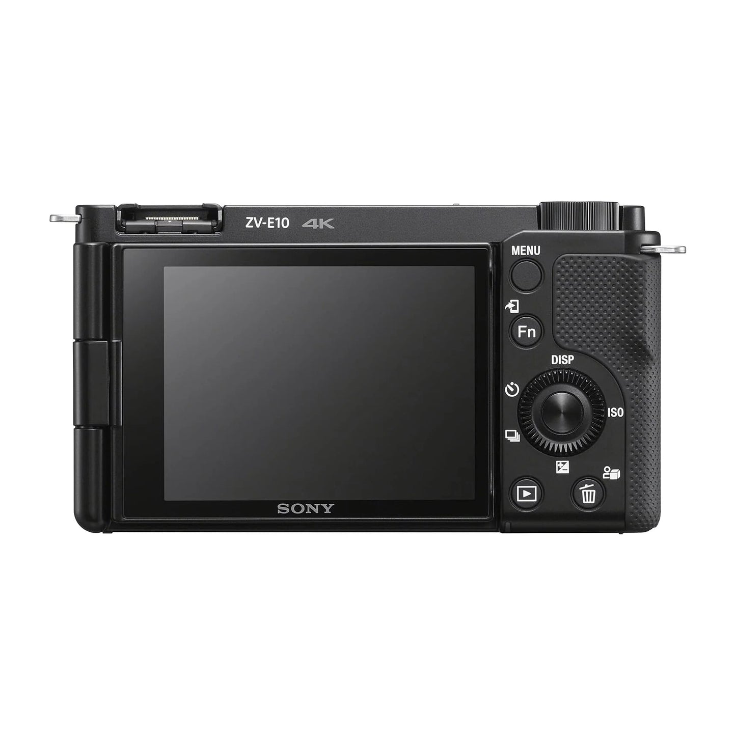 Sony ZV-E10 Mirrorless Camera with 16-50mm II Lens (ILCZV-E10K) (Black)