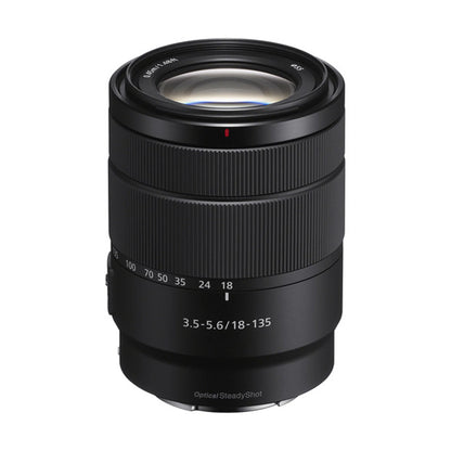 Sony E 18-135mm f/3.5-5.6 OSS Lens (SEL18135, Retail Packing)