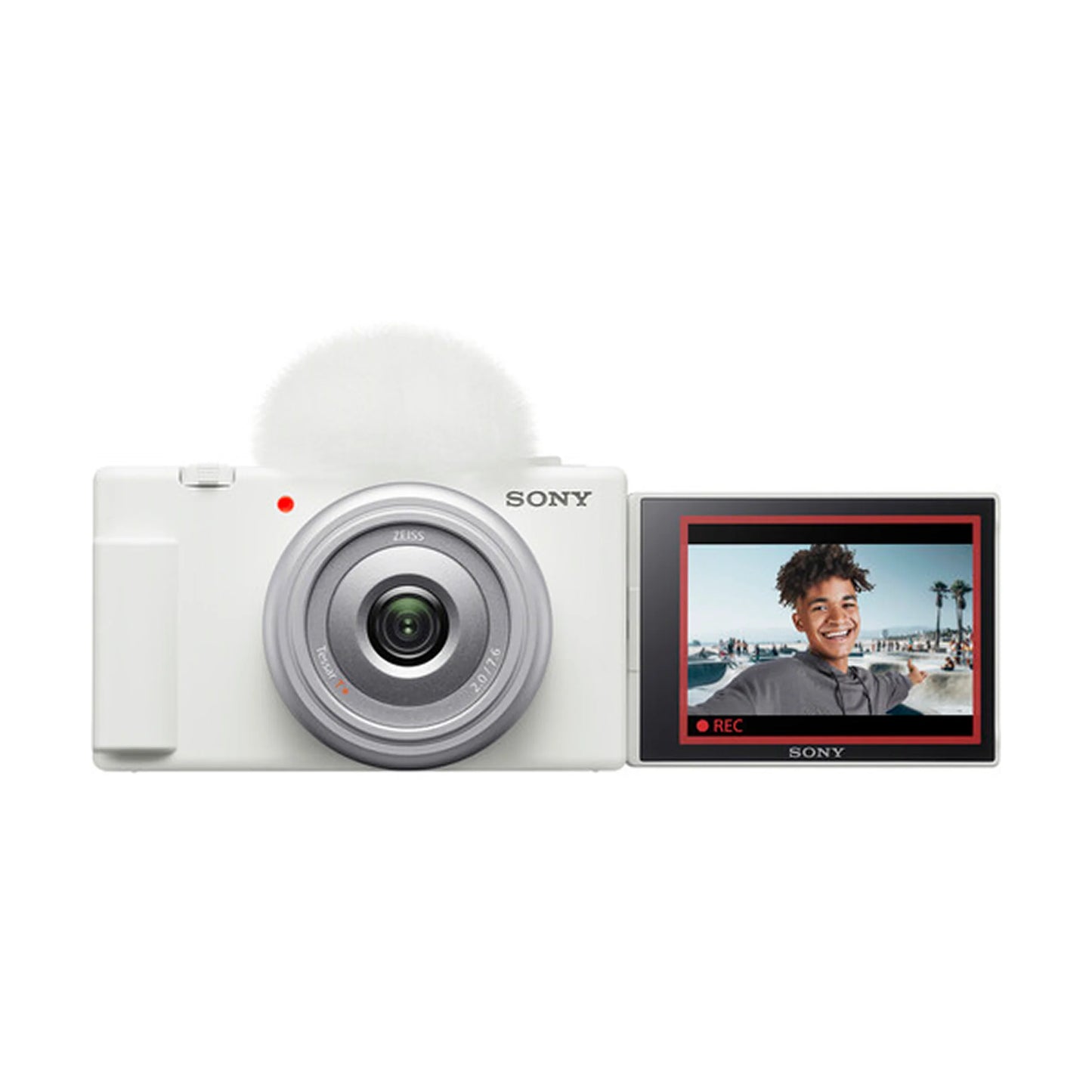 Sony ZV-1F Vlogging Camera (White)