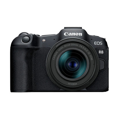 Canon EOS R8 with RF 24-50 F/4.5-6.3 IS STM Lens