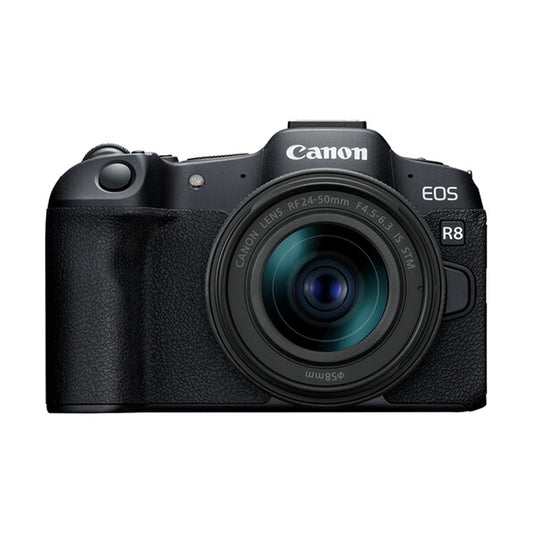 Canon EOS R8 with RF 24-50 F/4.5-6.3 IS STM Lens